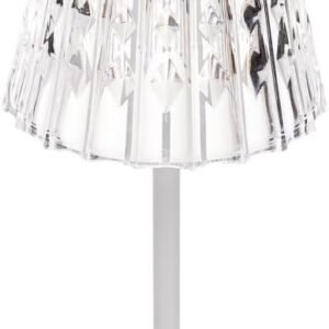 WOLFF - Luminária de Mesa Led 3 Tons Usb Leumina 9,5cm x 9,5cm x 30cm Branca Plástico