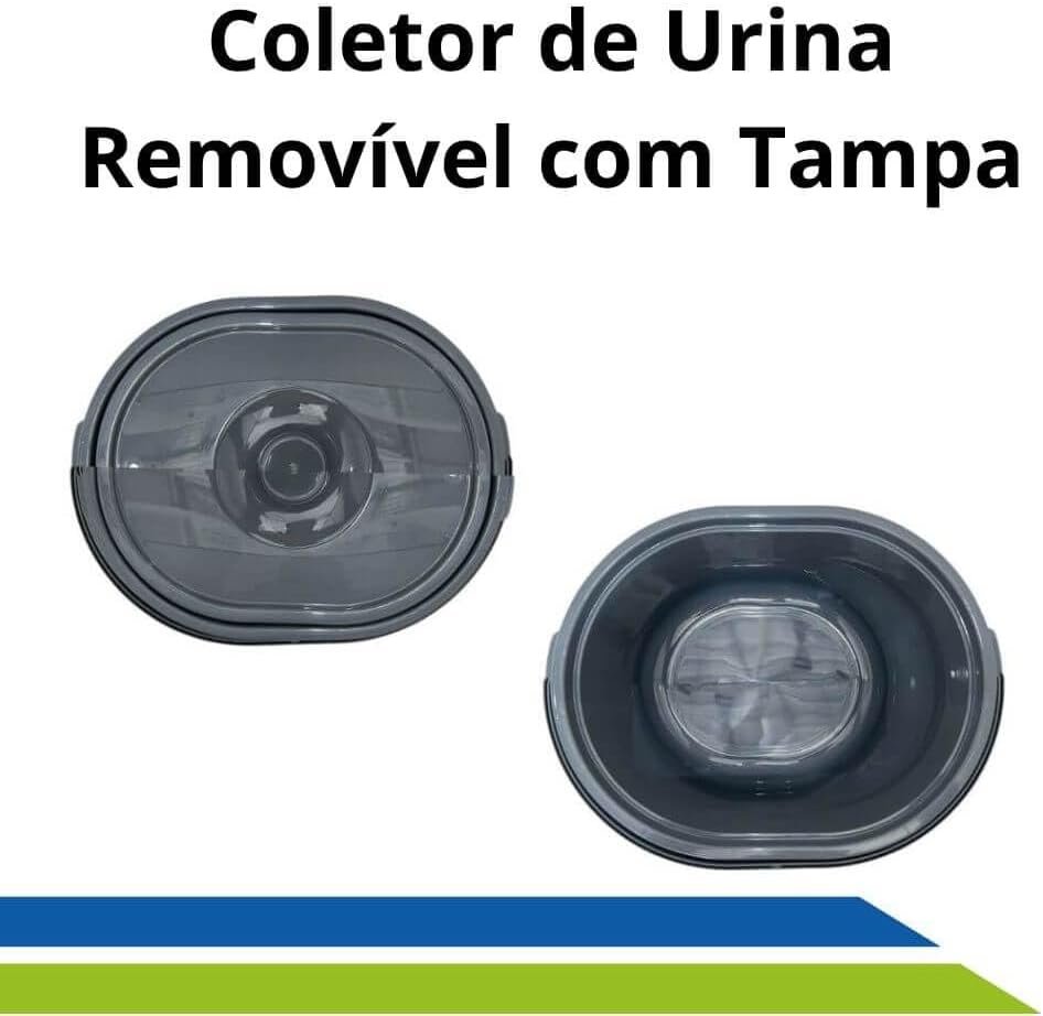 Cadeira de Banho Higiênica em Alumínio Dobrável Desmontável Idoso Adulto até 135kg Hidrolight Prata - Imagem 5