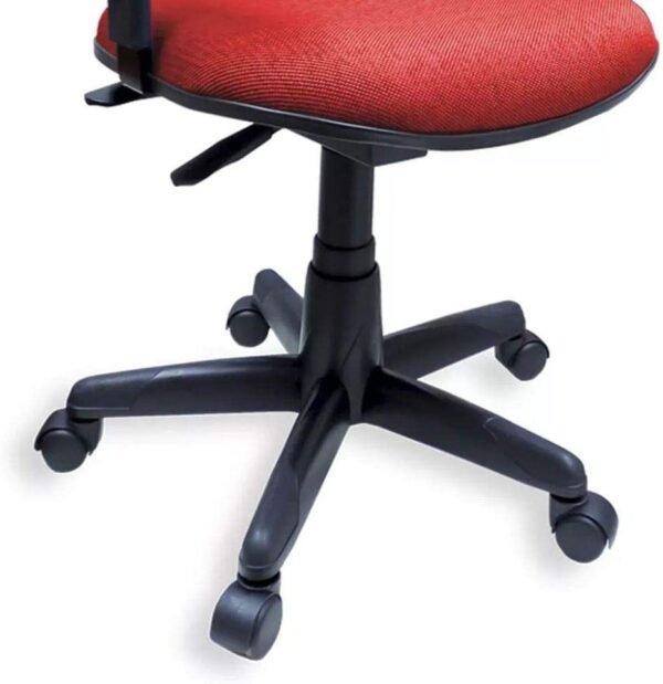 Cadeira Executiva Ergonômica-1910 backsysten Nr17 da ABNT com regulagem de Braço - Cor Preto (J.serrano cor: Vermelha) - Imagem 3