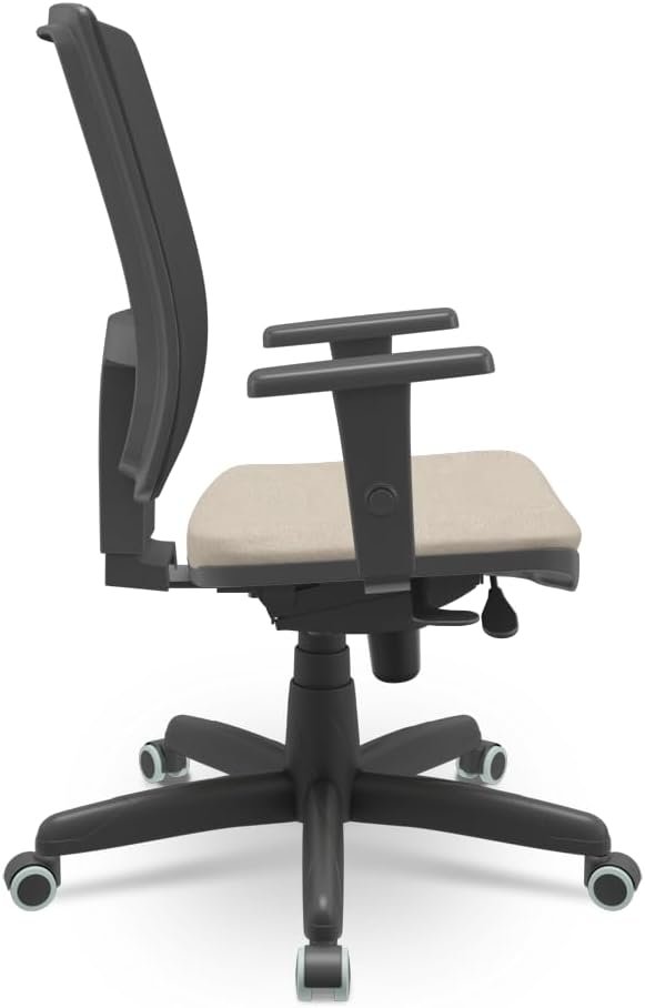 Brizza Tela Slider Autocompensador 3D Sem Apoio Base Standart Design Plaxmetal NR-17 Ergonômica (Poliéster Fendi) - Imagem 3