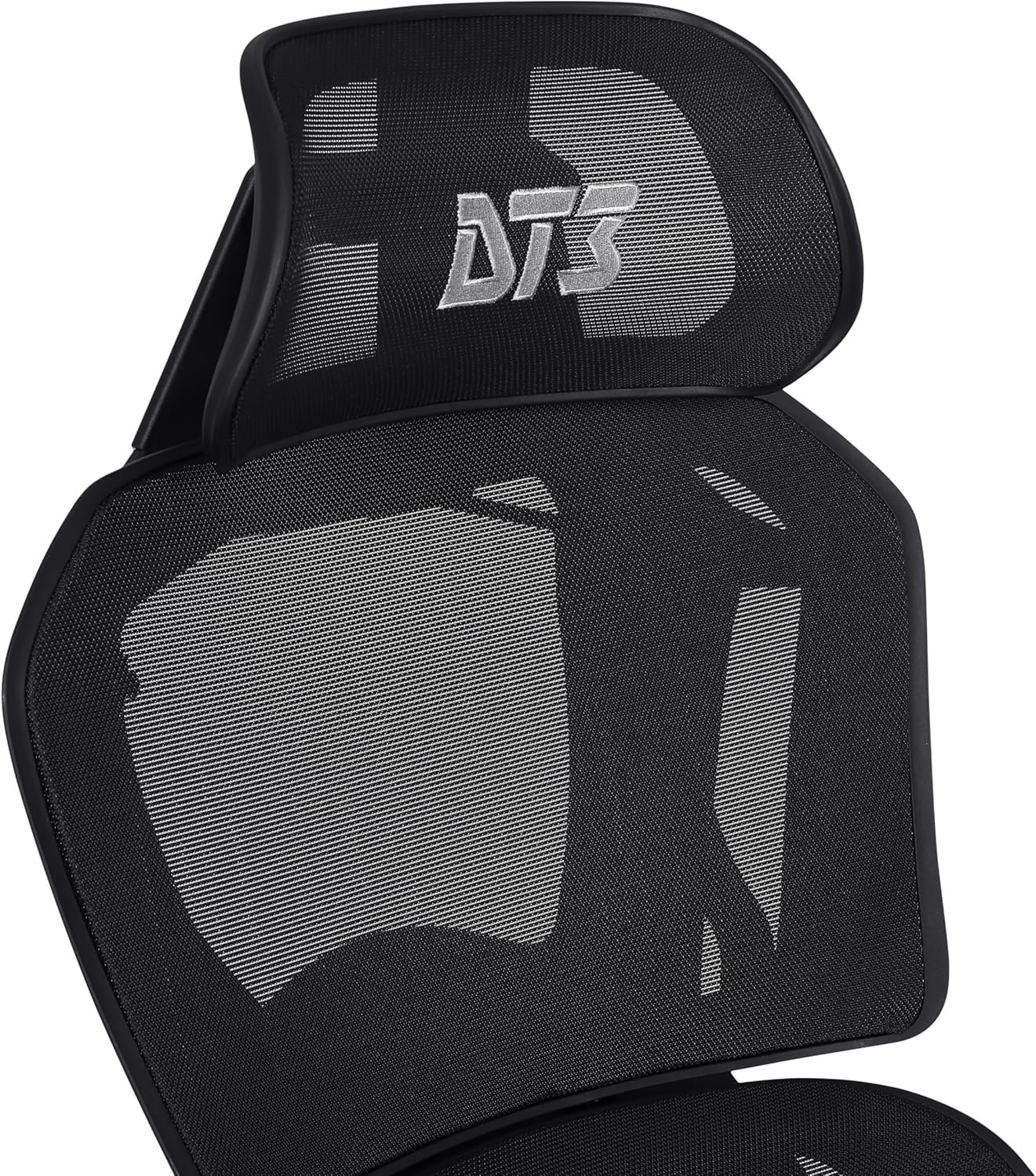 Cadeira Gamer DT3 Chrono,ergonomica com revestimento Mesh Vintex-C™,apoio de cabeça 2D,braços 5D+rotação 360º,apoio lombar AWS,suporta até 130kg,altura máx.de 1,85m (Blue) - Imagem 3