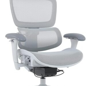 Cadeira Escritório Ergonomica DT3 Azzera com revestimento Mesh Vidartex, apoio de cabeça 2D,braços 3D+,apoio lombar AWS+ajuste na altura do encosto,suporta até 130kg e altura máx.1,85m (Grey Frame)
