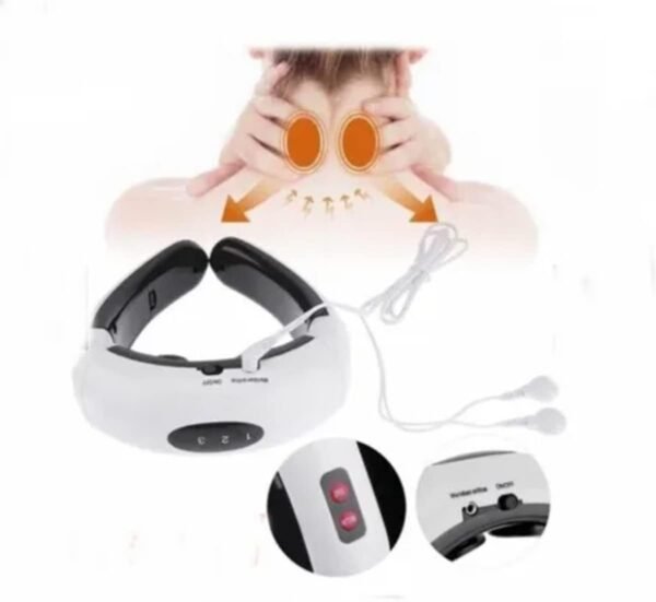 Aparelho Terapia Massageador Colar Cervical Relaxar Pescoço - Imagem 2