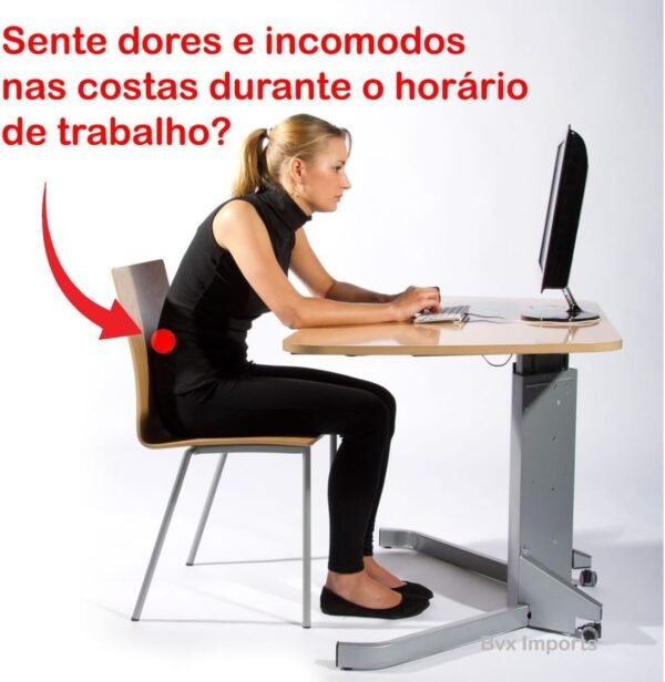 Apoio Ergonômico Para Pés Com Massageador - Imagem 2