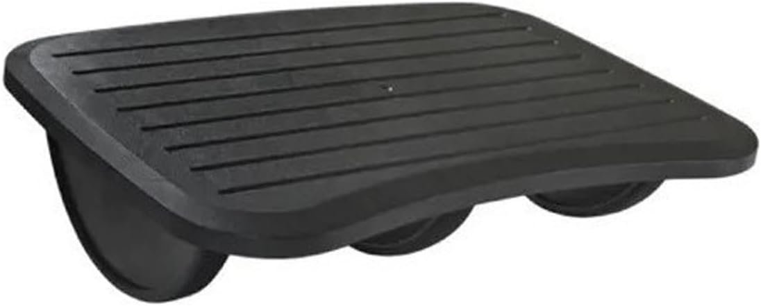 Apoio Para Pés Ergônomico AP25 - Superfície Antiderrapante, Base em PVC, Poliestireno Resistente, Conforto e Saúde Escritex - Imagem 3