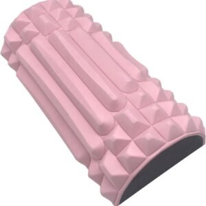 Ysyqkn Almofada de Massagem Shiatsu para Costas E Pescoço, Suporte Cervical, Almofada Compacta para Viagem, Almofada de Massagem para Ombros E Carro, Rosa, Tamanho real
