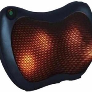 Almofada Encosto Massageador Movimentos Shiatsu Lombar Infravermelho Pescoço Veicular