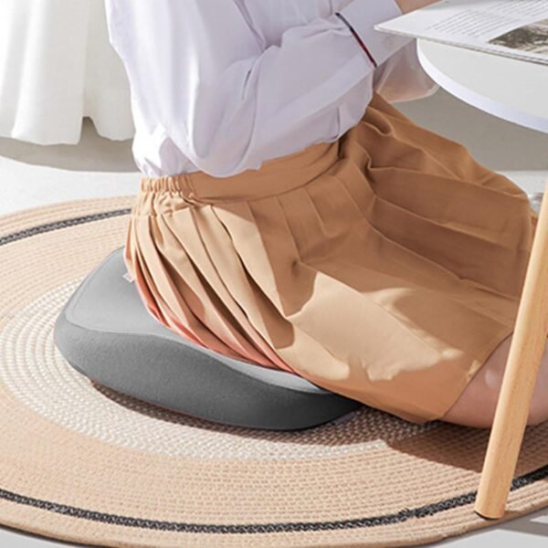 Almofadas de assento para cadeiras de escritório, almofada de espuma de memória, almofada ergonômica macia e espessa para alívio de pressão para ficar sentado por muito , casa, dirigir carro - Imagem 2