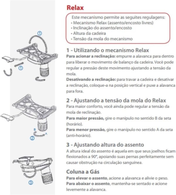 Cadeira Escritório Presidente Giratória Caramelo Work