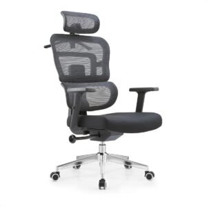 Cadeira Escritório Presidente Office Conforto Ergonomica Apoio Lombar C800 Best