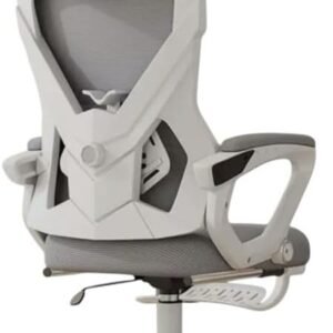 Cadeira Escritório Reclinável Giratória Ergonômica Tela Mesh(Cinza)