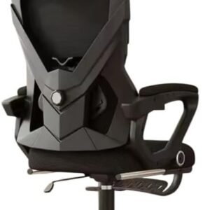 Cadeira Escritório Reclinável Giratória Ergonômica Tela Mesh(Preta)
