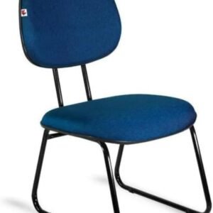 Cadeira Executiva Fixa Base Sky P/Escritório Ergonômica Azul, Transforme Seu Ambiente de Trabalho com Conforto e Estilo Escritex