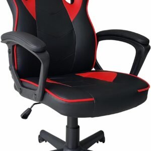 Cadeira Gamer Fury STR Ajust de altura, Função Relax - Verm