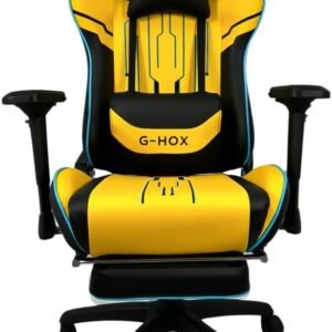 Cadeira Gamer G-HOX CH-6010, Amarela/Preta