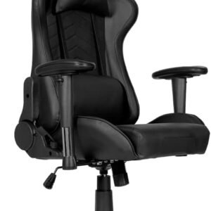 Cadeira Gamer Pichau Donek S | Espuma Moldada | Almofadas para Lombar e Pescoço | Suporta até 130kg | Encosto Reclinável | Braço 2D | Preta | PG-DNKS-BK01
