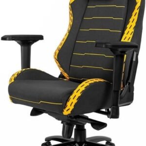 Cadeira Gamer Pichau Free Fire World Series | Espuma Moldada | Braço 4D | Preto e Amarelo | PG-FFWWS-BY