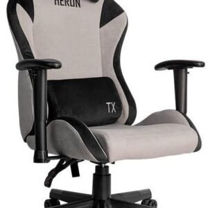 Cadeira Gamer Tgt Heron Tx Tecido, Preto e Cinza, Tgt-hrtx-fb01