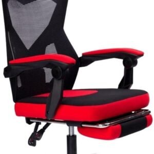 Cadeira de Escritório com Rodinha Fortt Verona Vermelha - CEGF01-V