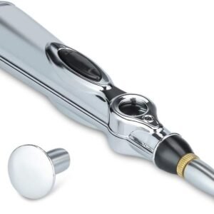 Caneta elétrica Meridians para acupuntura, caneta eletrônica de massagem automática de agulha, ferramenta para alívio da dor