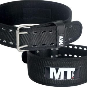 Cinturão de Musculação Antitranspirante com Fechamento em Fivela – Treino – Estabilização – Correção Postura e Coluna - Apoio Lombar – Conforto