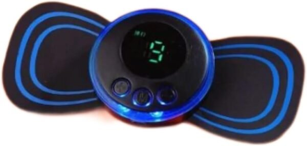 YOWA Mini Massageador Portátil Elétrico Cervical EMS Alivia Dores Corpo Pescoço, Lombar