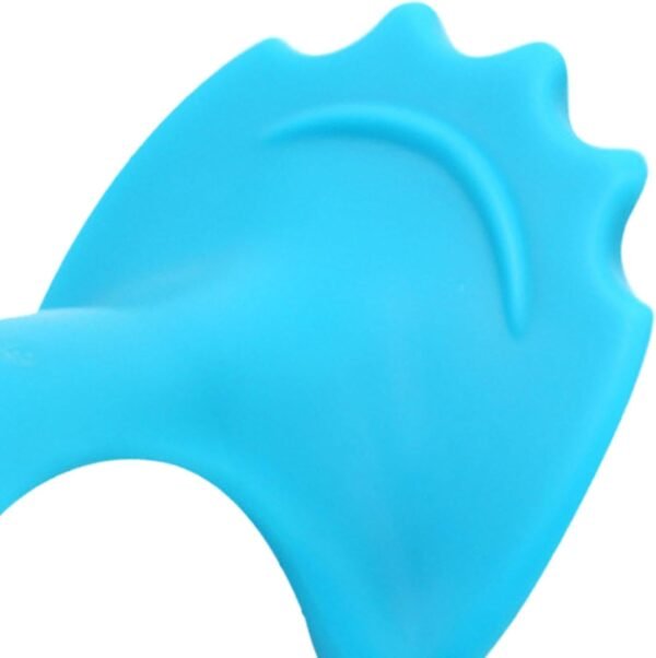 Ysyqkn Almofada de Massagem Cervical, Recipiente de Pescoço, Almofada de Massagem Cervical Leve E Confortável Antiderrapante, Azul, Tamanho real - Imagem 2