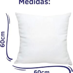 04 Refil De Almofada 60cm x 60cm Grande Bem Cheias Macio Sala e Quarto Fibras Travesseiro para dormir‌；‌Travesseiro para dor no pescoço‌