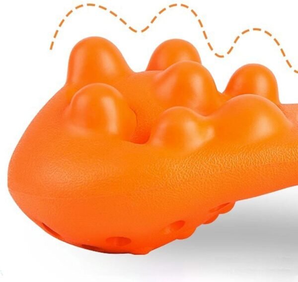 menolana Travesseiro de cintura travesseiro massageador cervical manual de tecido profundo laranja pescoço e ombro massageador massagem cervical para spa piso, estilo B - Imagem 5