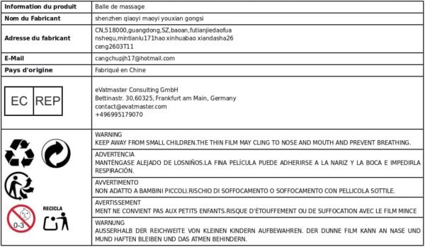 harayaa Assento de massagem, bola giratória, cadeira reclinável, massageador, bola giratória, rolo, peça de mecanismo, reparo, peça de reposição, substituição, Altura 11.8 Cm - Imagem 8