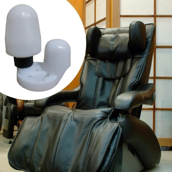 Ysyqkn Peça de reposição para assento de massagem, bola giratória, conjunto de reparo, rolo de corpo inteiro, peça de substituição, cadeira reclinável, bola, Altura 11.8 Cm - Imagem 7