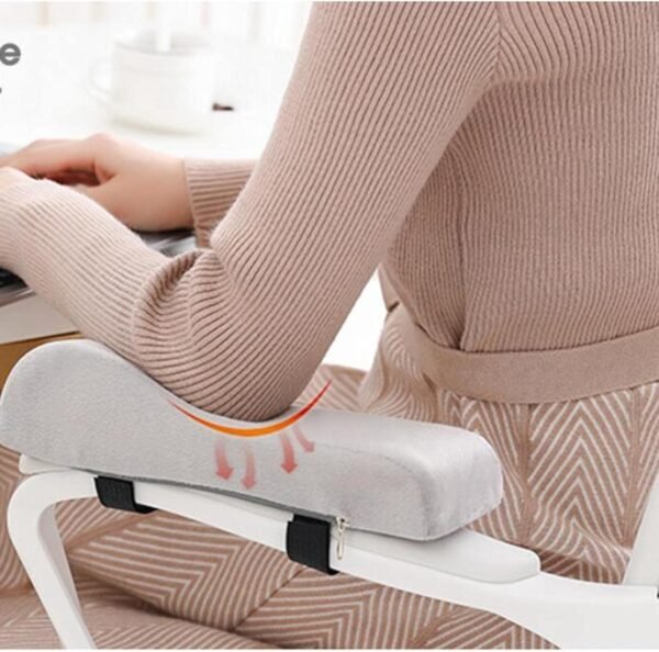 Yajuyi Almofadas ergonômicas para cadeiras de escritório e jogos, D - Imagem 6
