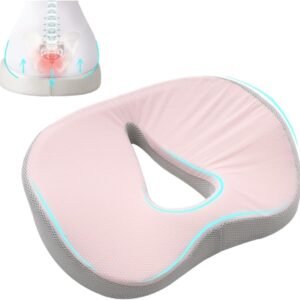 Almofada Plus Size XL para alívio da dor no cóccix, almofada de assento extragrande para alívio da dor no cóccix, ideal como travesseiro de hemorróidas e travesseiro de donut para dor no cóccix
