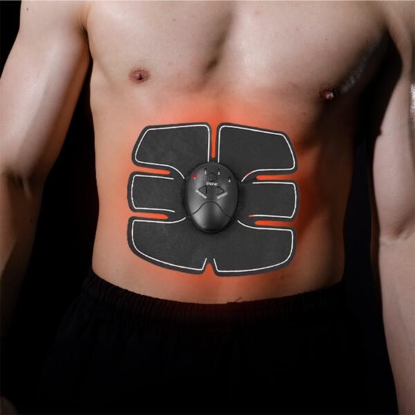 Aparelho Estimulador Muscular EMS, 6 Packs Abdominal, Tonificador Elétrico