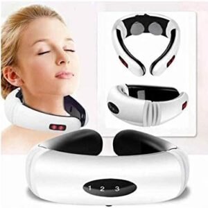 Aparelho Massageador De Pescoço Relaxa Os Músculos Fisiotera