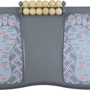 Apoio para Pés Massageador Magnético Ergonômico Inclinável Ergolight