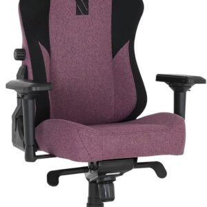 Cadeira Gamer DT3 Nero, Revestimento com Tecido DT3 Max2Weave™, almofada magnética, apoio lombar integrado, braços 4D+, suporta até 140kg e altura máx. de 1,85m(Grape)