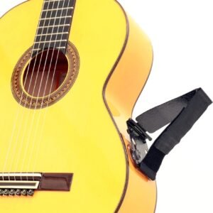 Tenor TPGS+ Descanso de Guitarra Profissional Ergonômico, Elevador de Violão, Apoio para os Pés de Violão, Alça para os Pés, Suporte Profissional para Violão Clássico, Flamenco, Acústico ou Arco.