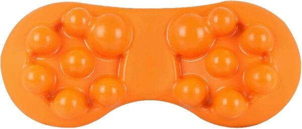 menolana Travesseiro de cintura travesseiro massageador cervical manual de tecido profundo laranja pescoço e ombro massageador massagem cervical para spa piso, estilo B